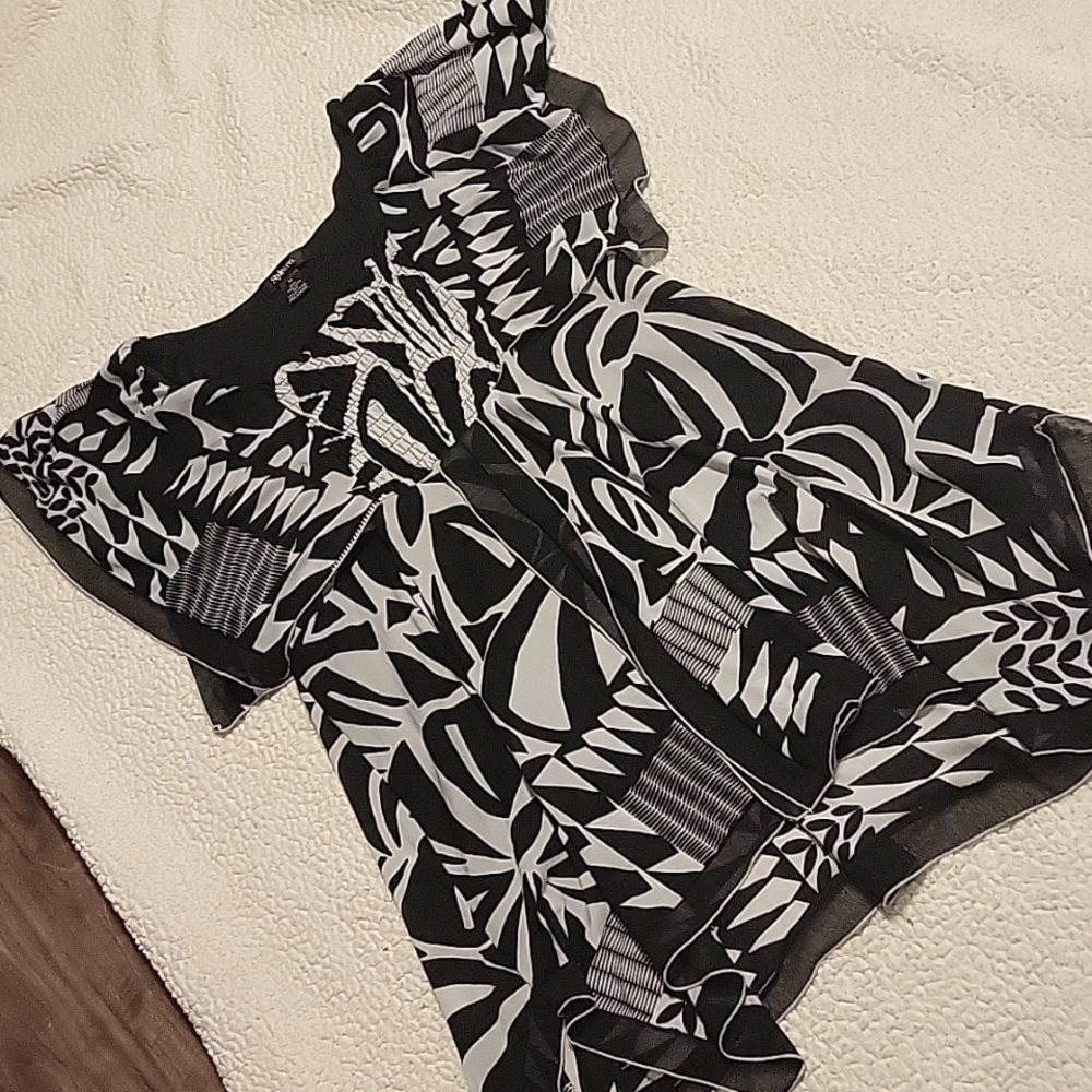 XL style& Co blackandwhite